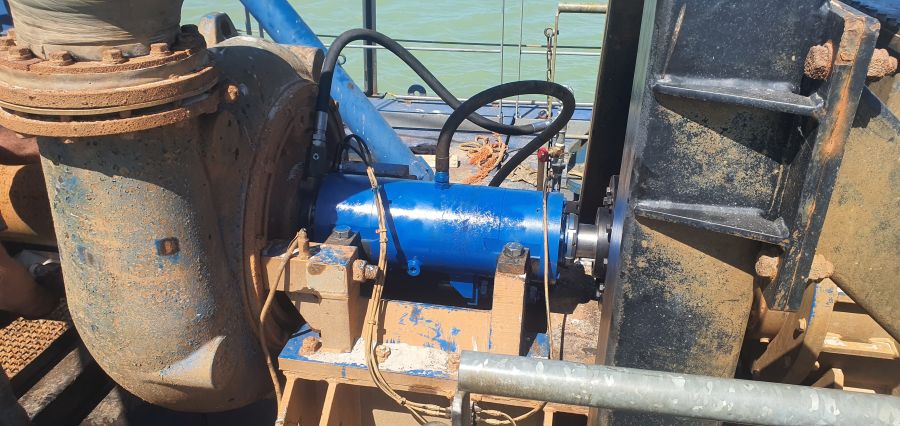 Bearing block refurbished